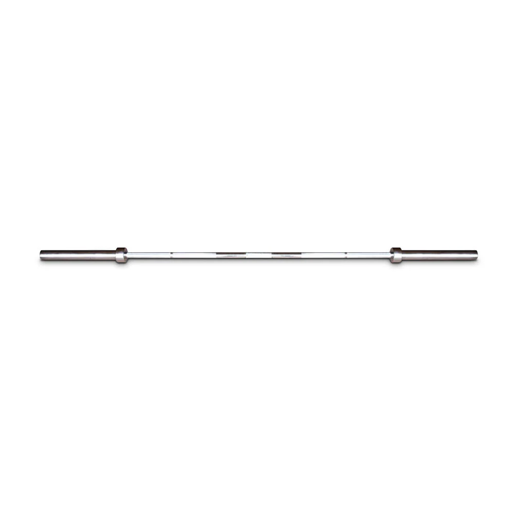 Bodyworx Olympic Bar with Collars Weightlift Home Gym Workout Exercise 86in