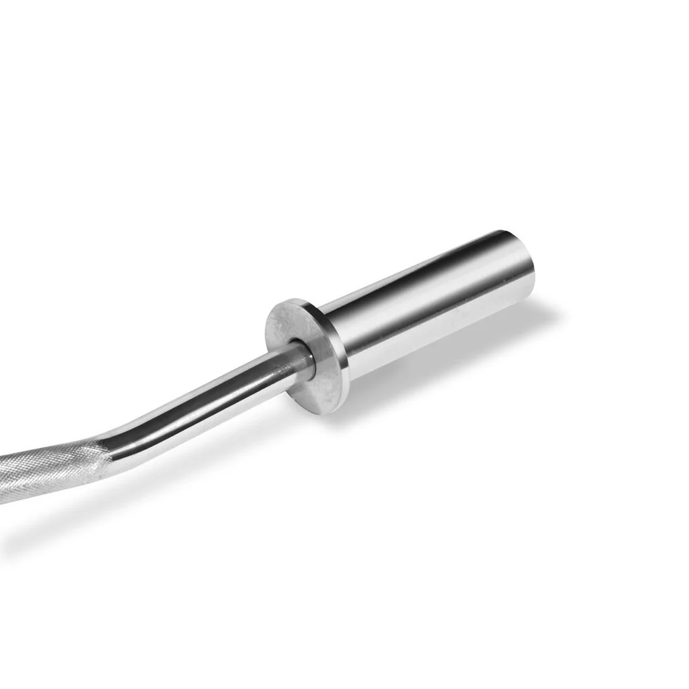Bodyworx Olympic Curl Bar V2 Weightlift Home Gym Workout Exercise 47in - Image 2