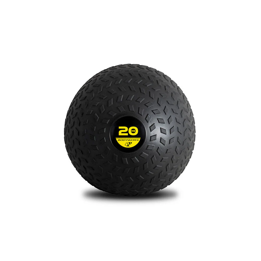 Bodyworx Slam Ball Home Gym Workout Training Exercise 20kg Black