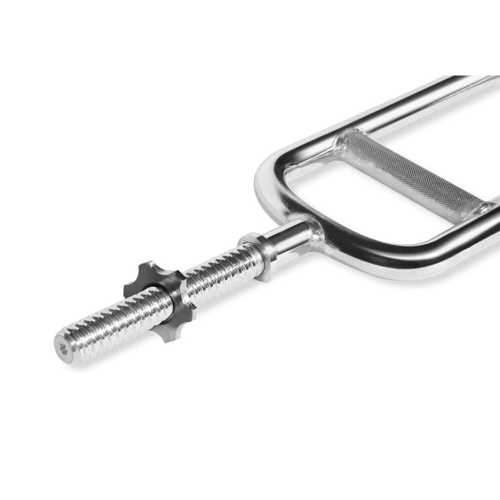 Bodyworx Spinlock Tricep Bar V2 Weightlift Home Gym Workout Exercise 34in - Image 3