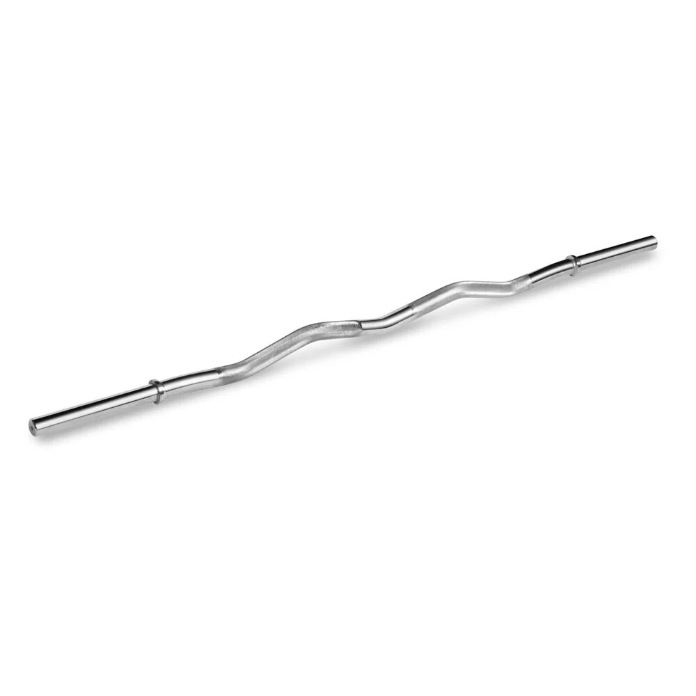 Bodyworx Standard Curl Bar & Collars V2 Weightlift Home Workout Exercise 47in