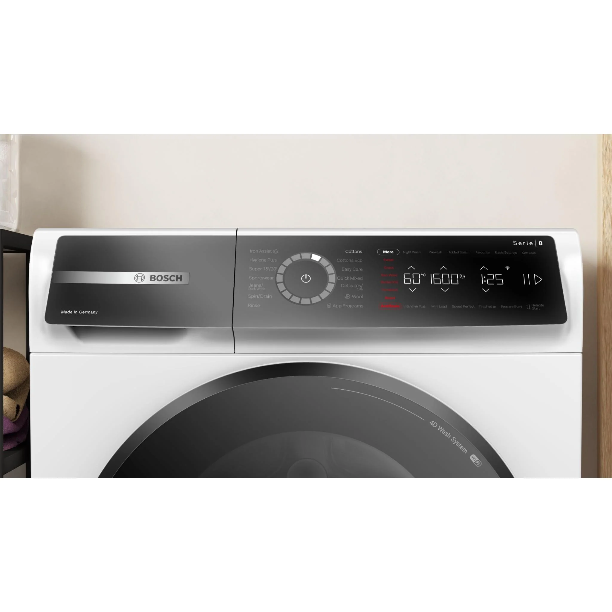 Bosch WGB25601AU Series 8 10kg Front Load Washer - Image 2