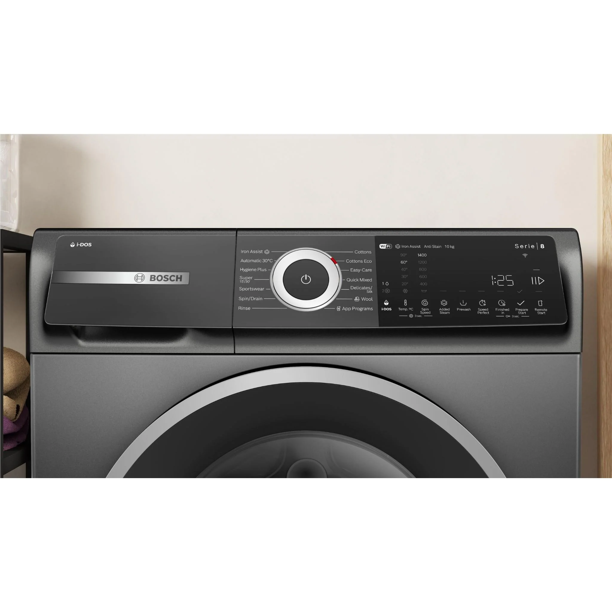 Bosch WGH254ARAU Series 8 10kg Front Load Washer - Image 2