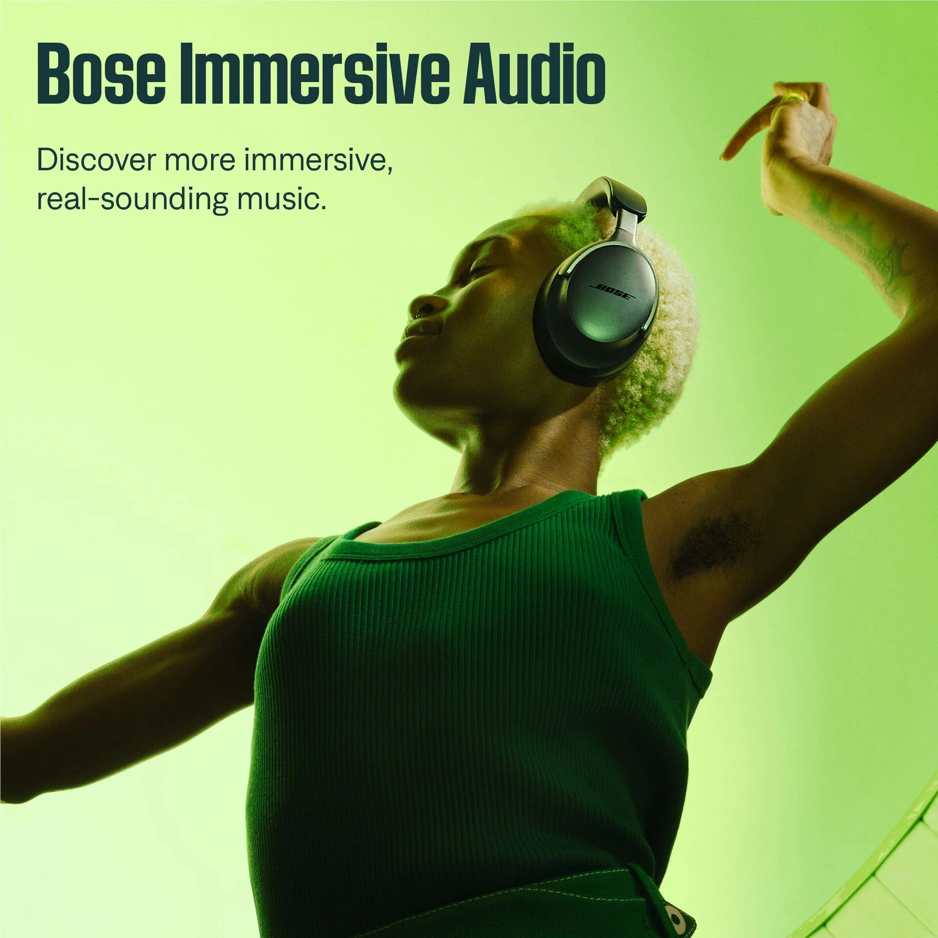 Bose QuietComfort Ultra Noise Cancelling Headphones (Black) - Image 3