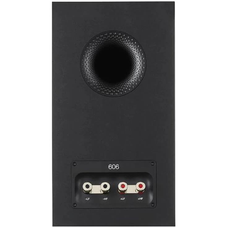 Bowers & Wilkins 606S3 Bookshelf Speakers (Black) - Image 3