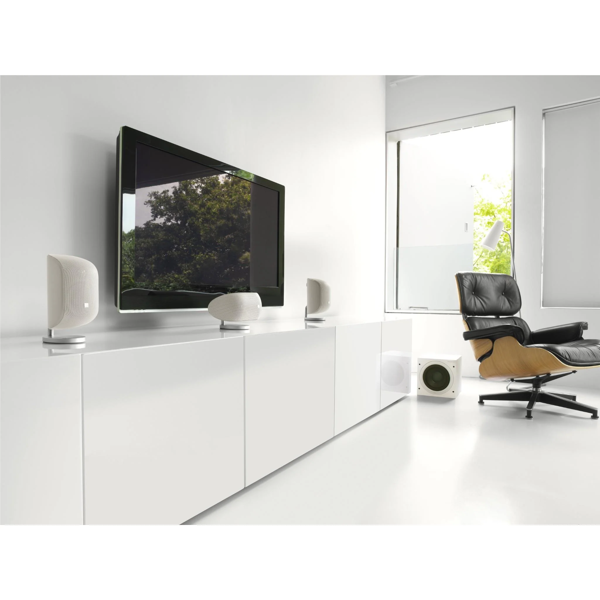 Bowers & Wilkins ASW610 Performance 10-in subwoofer (White) - Image 3