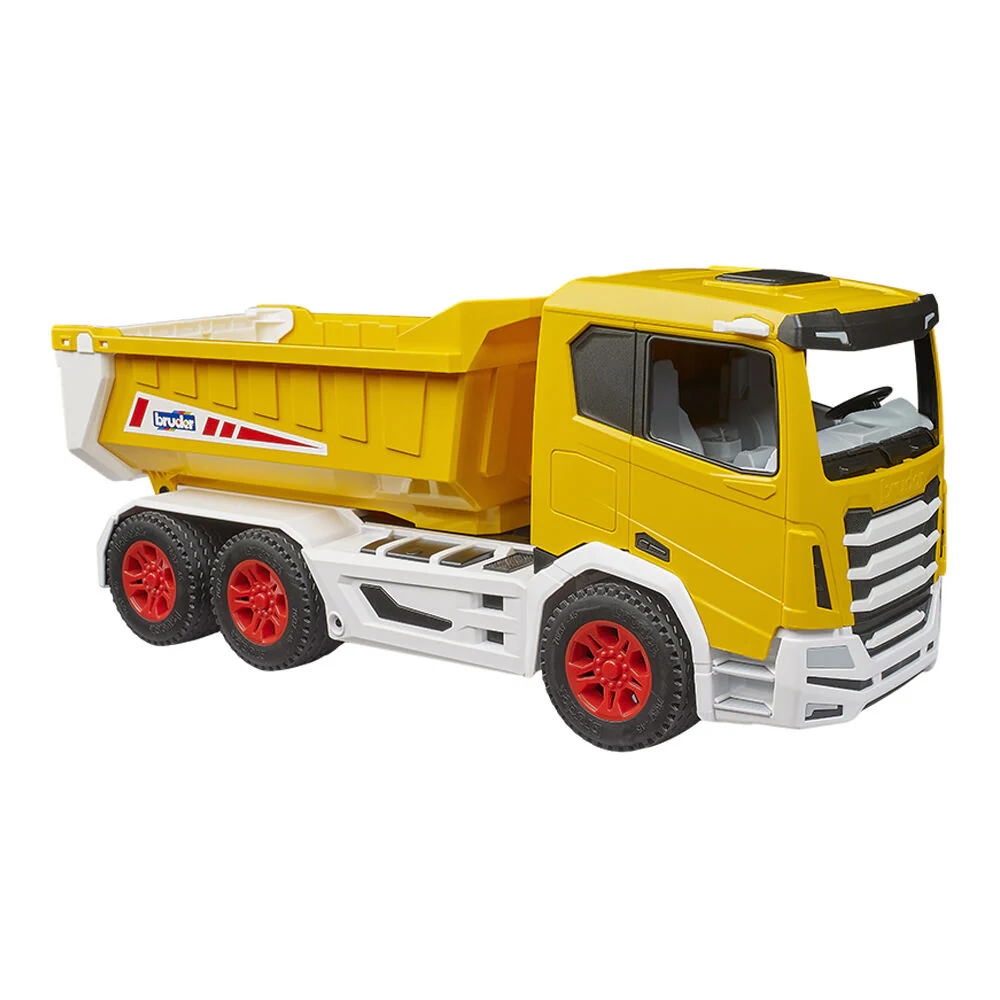 Bruder 1:16 Scale Roadmax Tipper Truck Construction Vehicle Model - Image 2