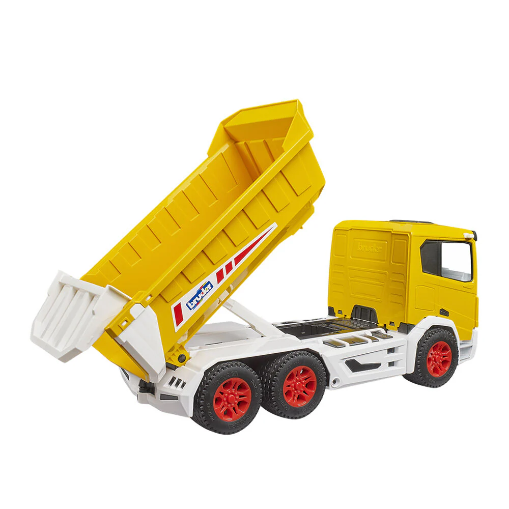 Bruder 1:16 Scale Roadmax Tipper Truck Construction Vehicle Model - Image 3
