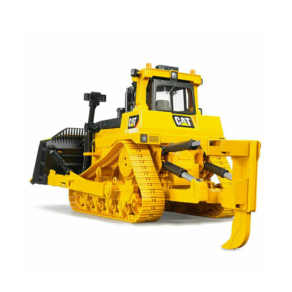 Bruder Licensed 1:16 Scale Caterpillar Large Track Bulldozer With Ripper Orange - Image 2