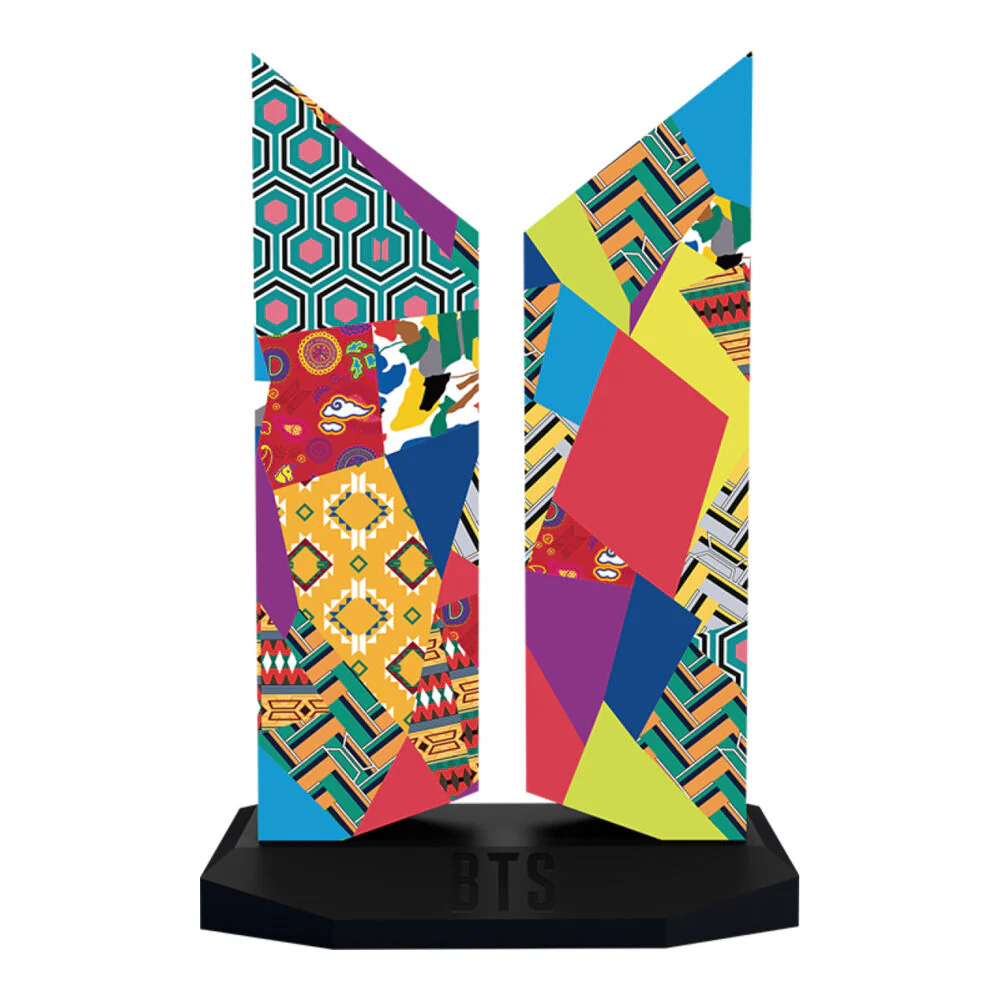 BTS Idol Edition Logo Replica Kpop Icon Figure 7x4.5"