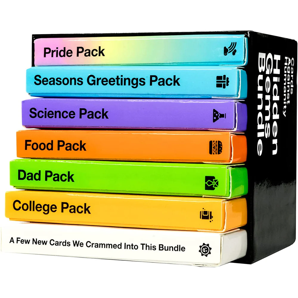 Cards Against Humanity Hidden Gems Bundle 4-20 Players Adult Fun Card Game 17+ - Image 2