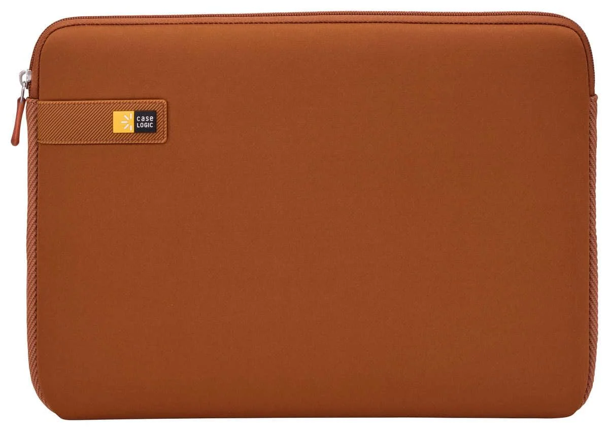 Case Logic LAPS-114 14" Computer Laptop Sleeve Case in Rustic Amber (Impact Foam Protection) - Image 3