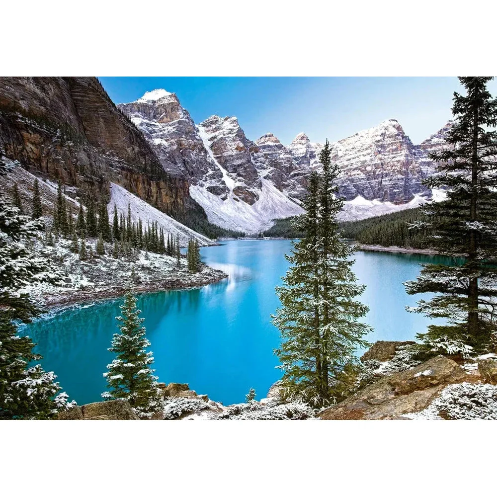 Castorland 1000-Pieces Jewel of The Rockies Canada Puzzle - Image 2