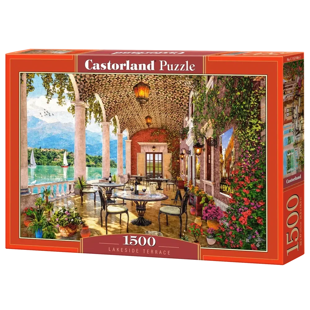 Castorland 1500-Pieces Lakeside Terrace Puzzle