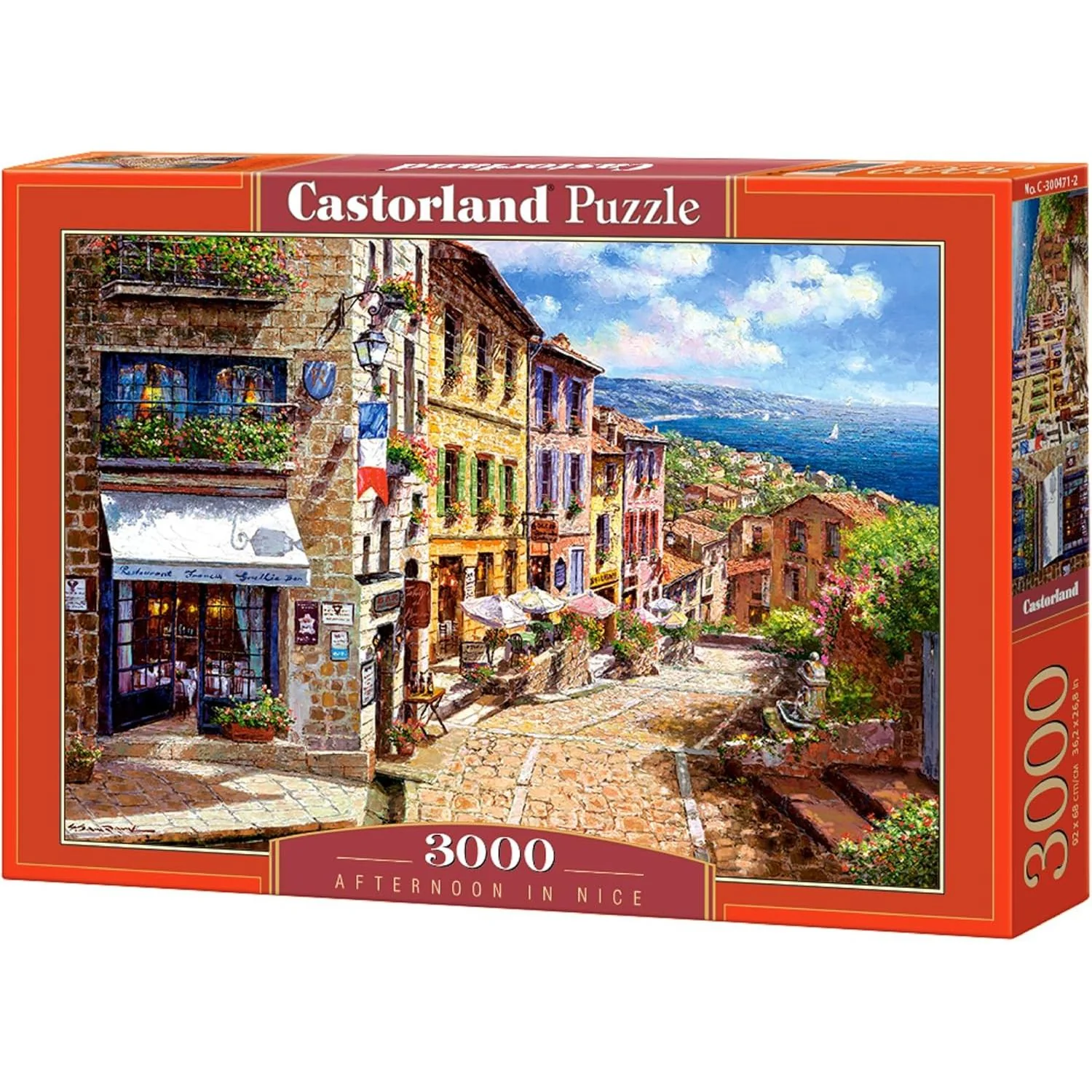 Castorland 3000-Pieces Afternoon In Nice Puzzle