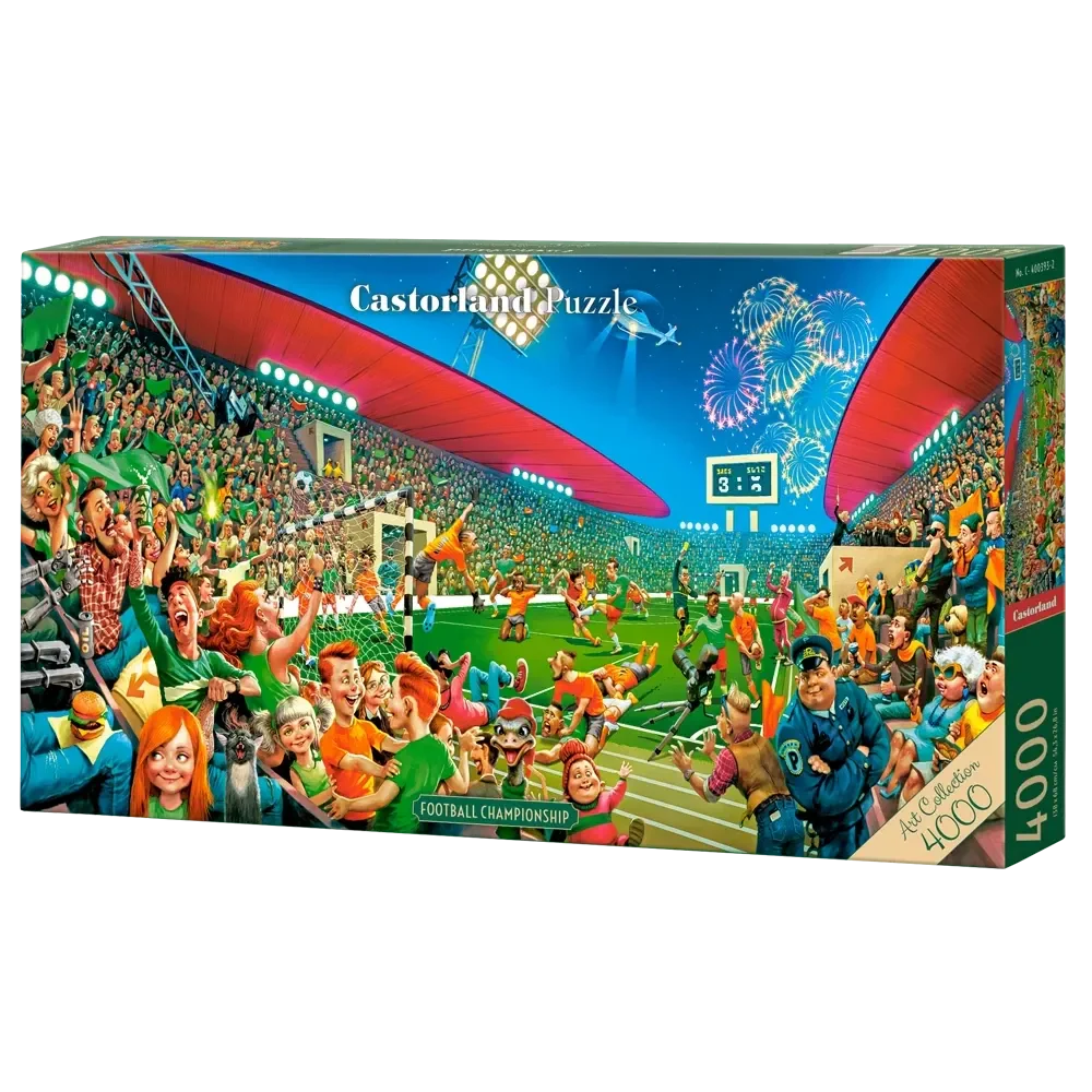 Castorland 4000-Pieces Football Championship Puzzle