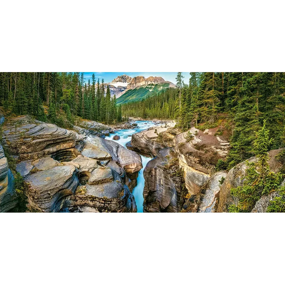 Castorland 4000-Pieces Mistaya Canyon Banff Canada Puzzle - Image 2