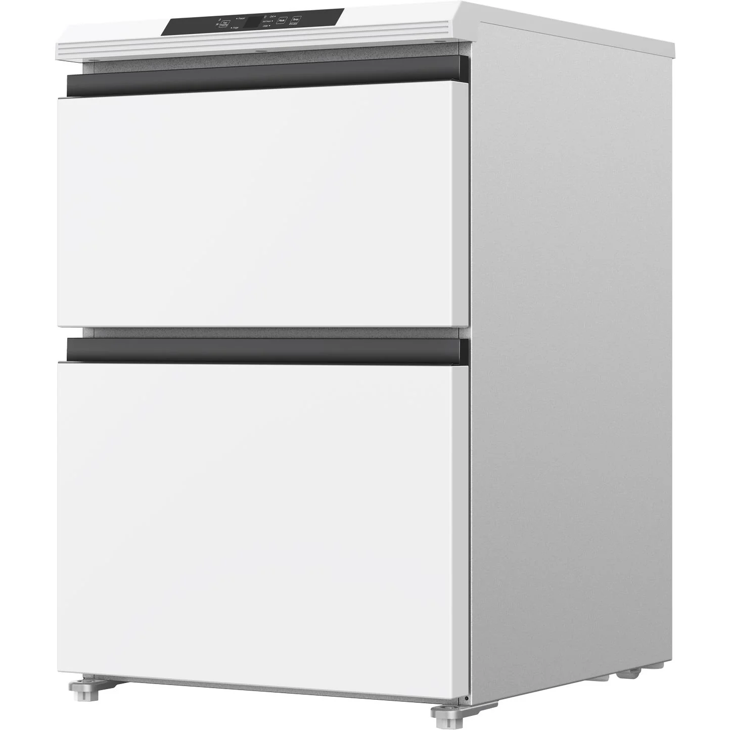 CHiQ CSH145NW 145L Frost Free Hybrid Fridge-Freezer(White) - Image 2
