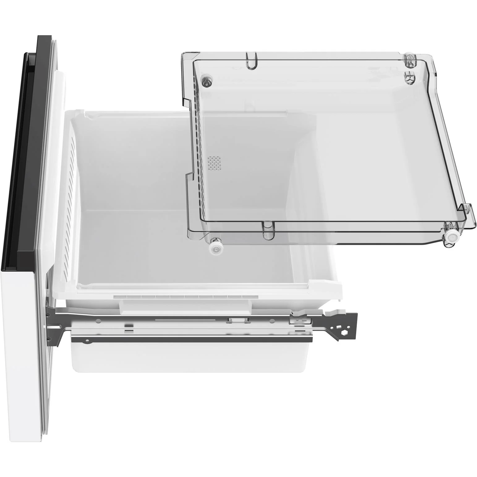 CHiQ CSH145NW 145L Frost Free Hybrid Fridge-Freezer(White) - Image 4