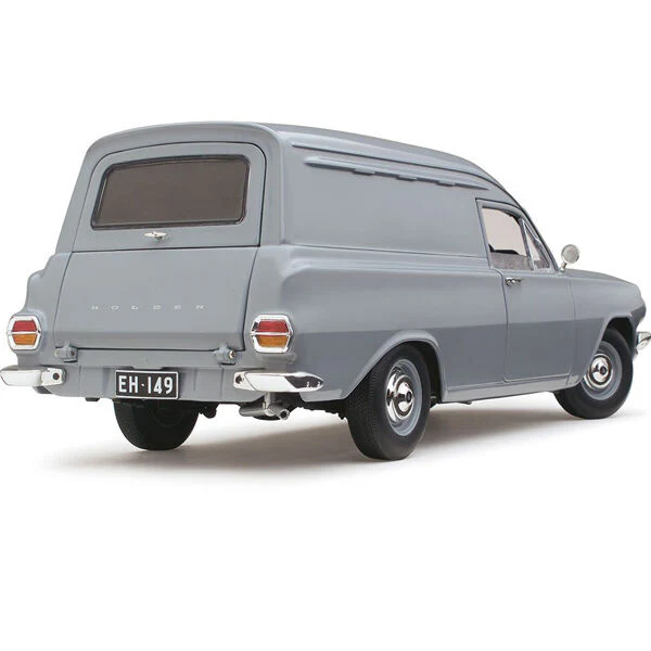 Classic Carlectables 1/18 Holden EH Panel Van Gundagai Grey - Image 2
