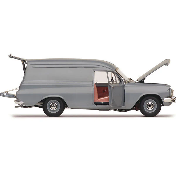 Classic Carlectables 1/18 Holden EH Panel Van Gundagai Grey - Image 3