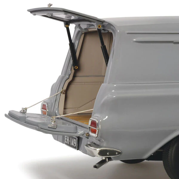 Classic Carlectables 1/18 Holden EH Panel Van Gundagai Grey - Image 5