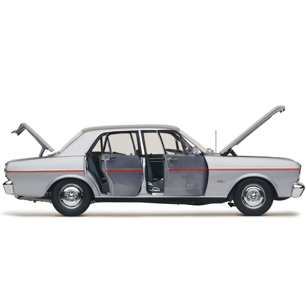 Classic Carlectables 1:18 Ford XT Falcon GT - Frosted Pewter - Image 2