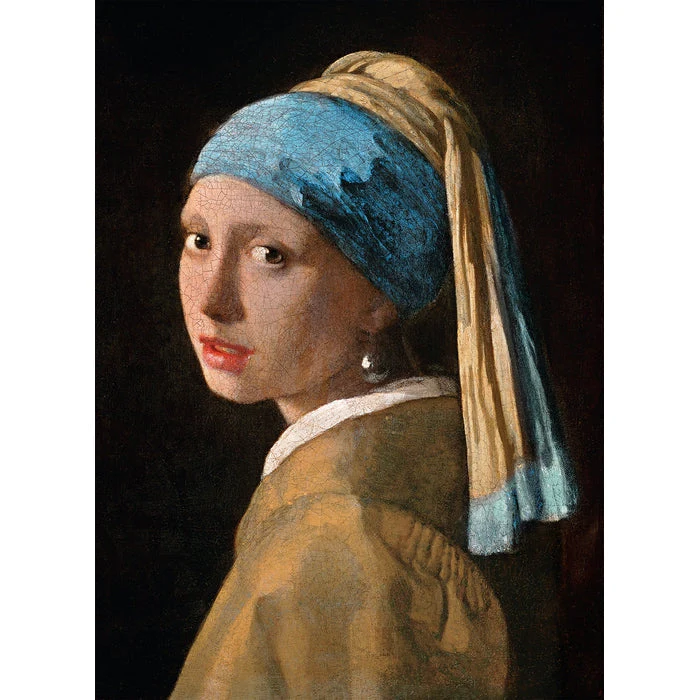 Clementoni 1000-Pieces Girl with Pearl Earring Puzzle