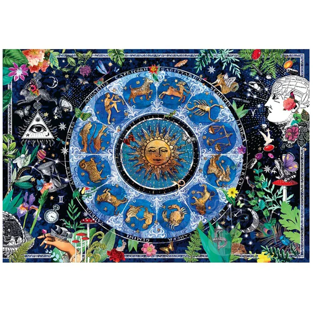 Clementoni 1000pc Astrological Chart Puzzle - Image 2