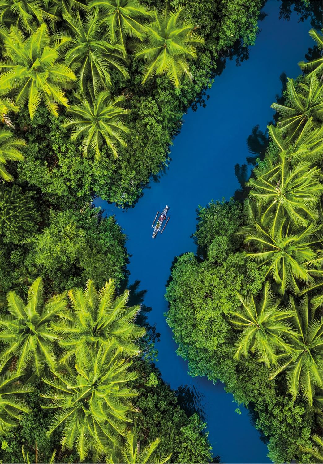 Clementoni 500pc Tropical Aerial View Puzzle - Image 2
