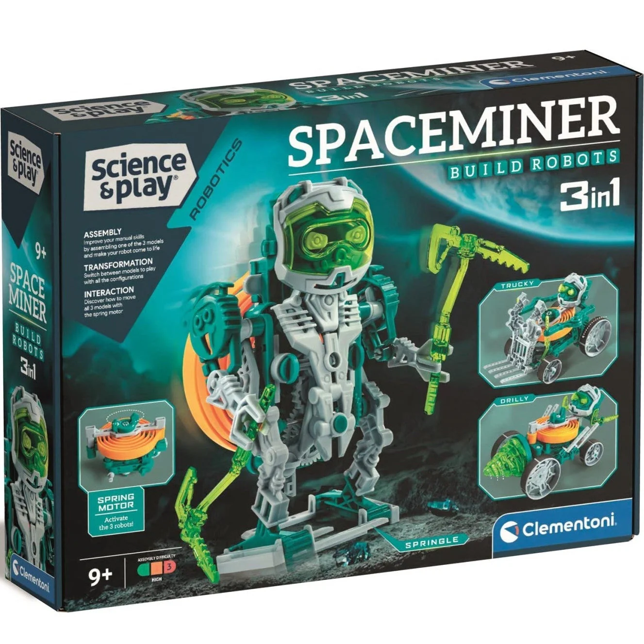Clementoni Robots - Space Miner Toy