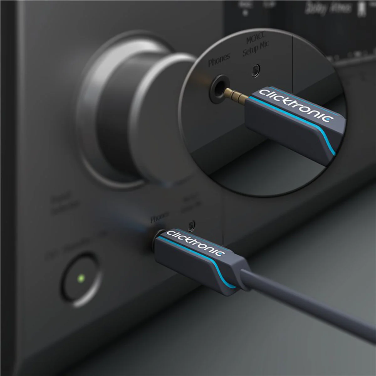 Clicktronic 3.5mm AUX Cable 3m (Black) - Image 6