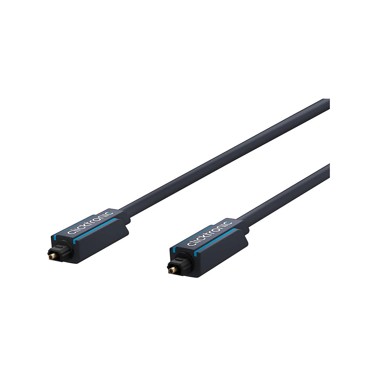 Clicktronic Optical Toslink Opto Cable 2m (Black)