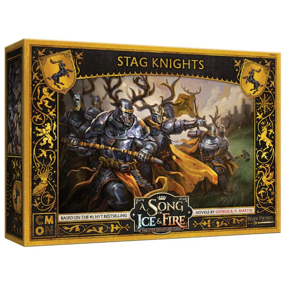 Cmon A Song of Ice & Fire: Baratheon Stag Knights