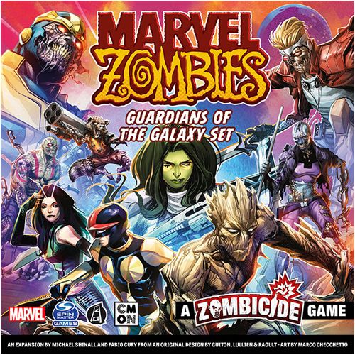 Cmon Marvel Zombies A Zombicide Game: Guardians of the Galaxy Expansion Board Game
