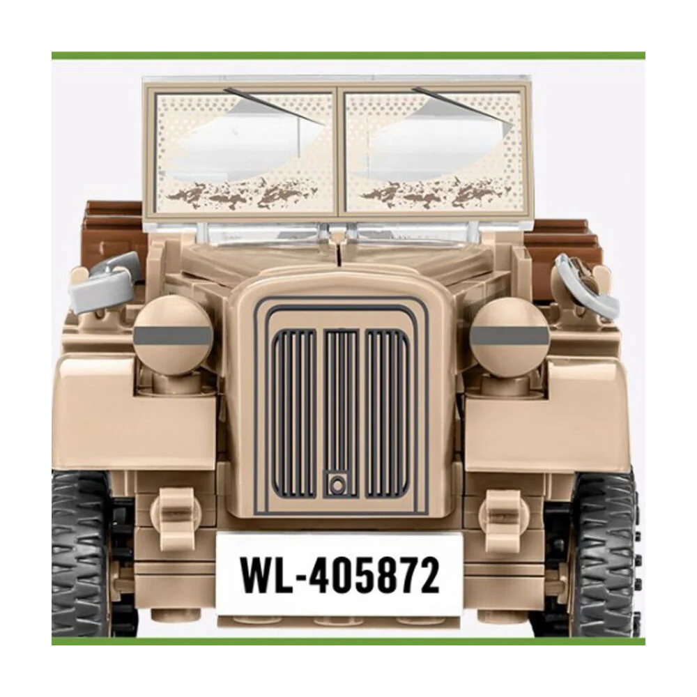 Cobi 283-Pieces World War 2 SD KFZ 10 Demag D7 Kids Building Toy Collectable Toy Kit - Image 7