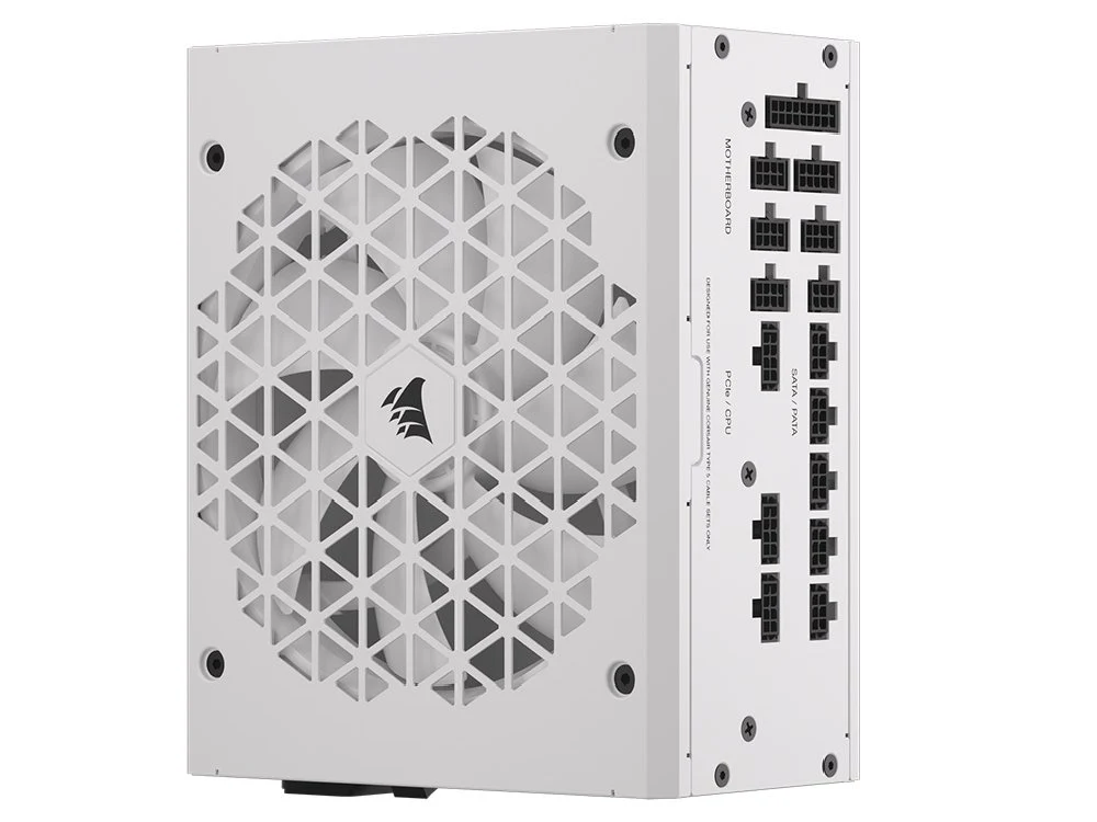 Corsair 1000W RM1000x Shift 80+ Gold Fully Modular ATX Power Supply - White (CP-9020275-AU) - Image 2