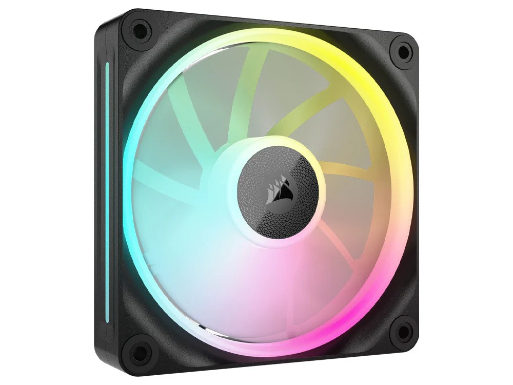 Corsair iCUE LINK LX120 120mm RGB PWM Case Fan - Black (3-Pack) - Image 4
