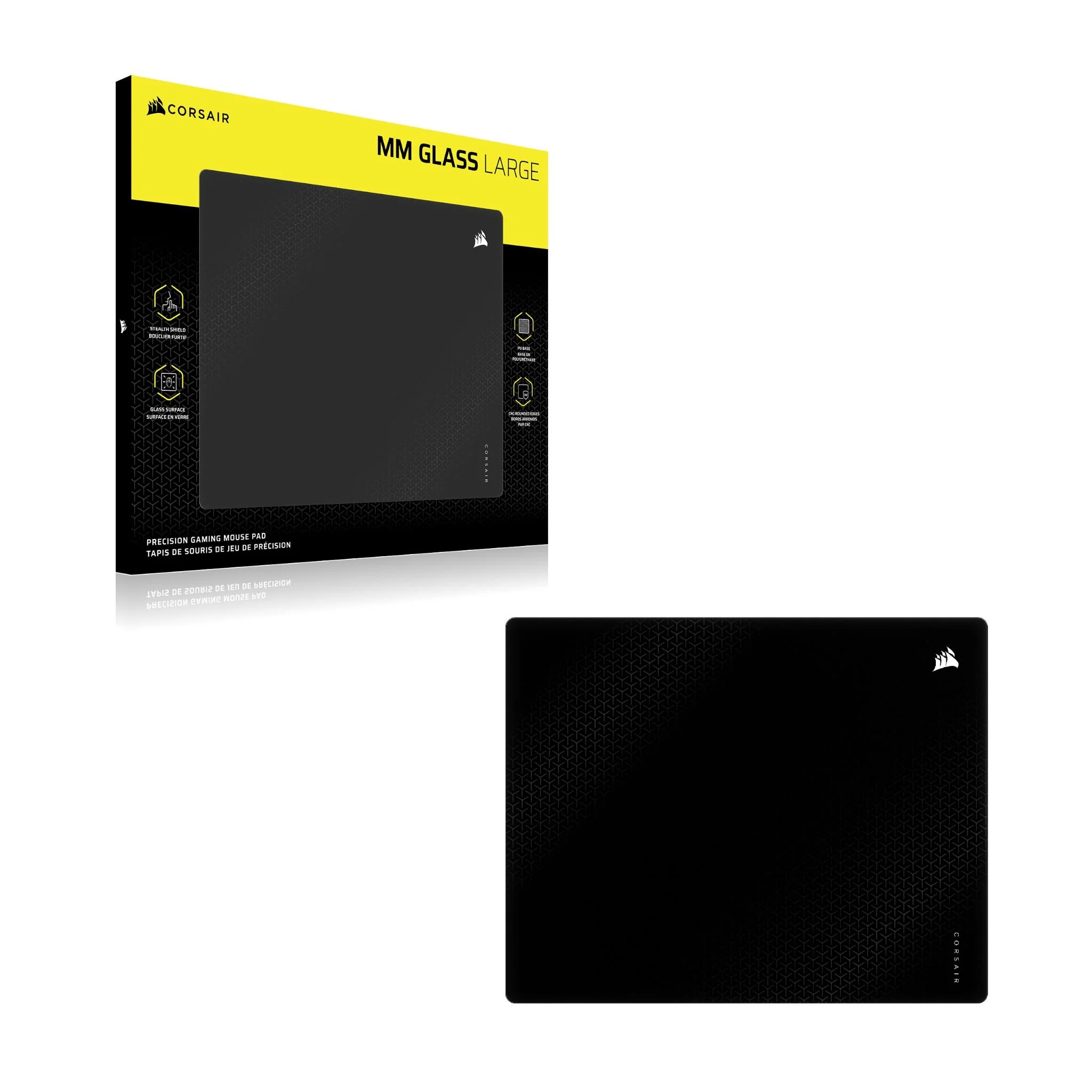 Corsair MM Glass Large Precision Gaming Mouse Pad - Image 9