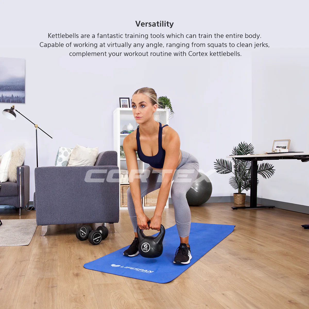 CORTEX 10kg Standard Kettlebell - Image 4