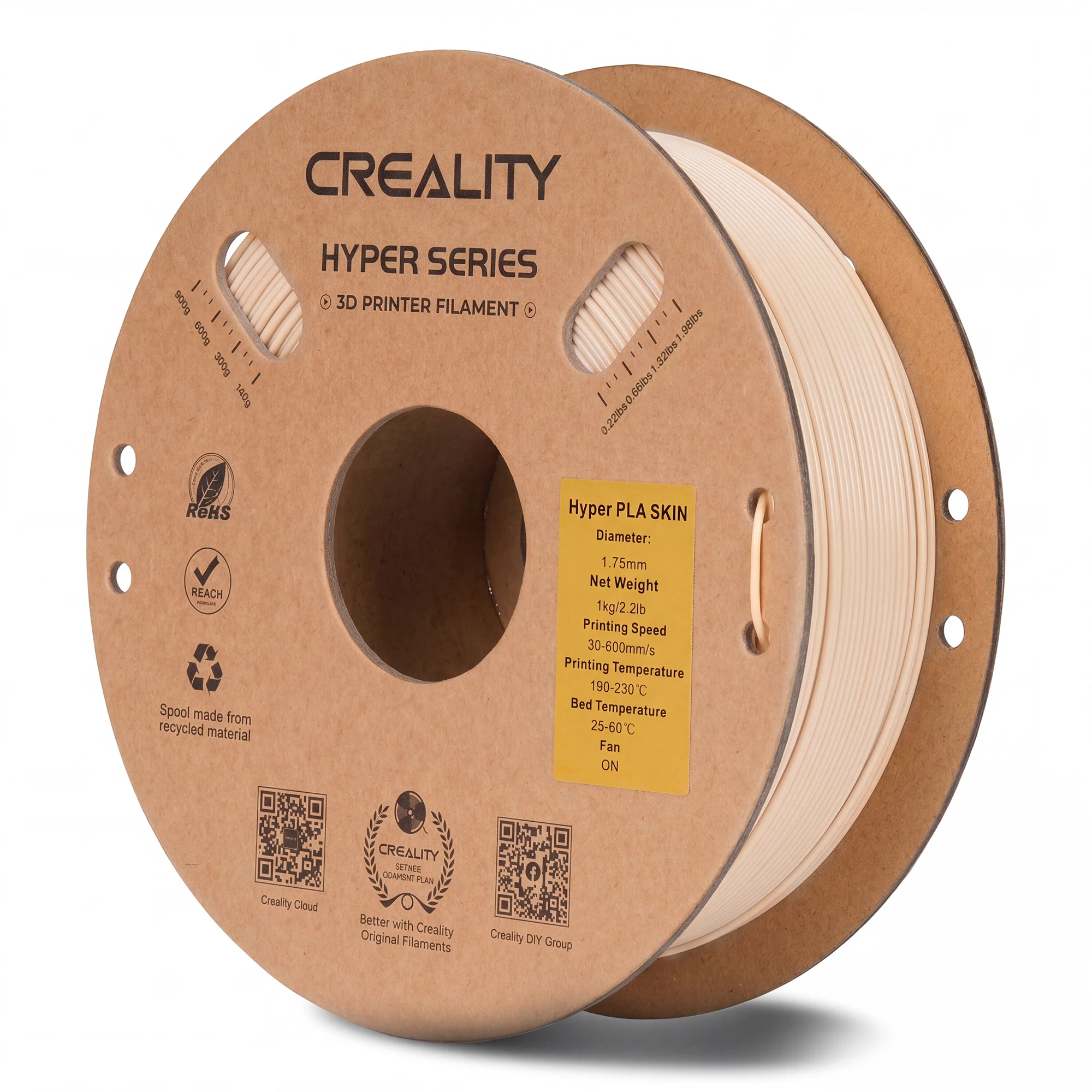 Creality Hyper PLA 3D Printer Filament High Precision - Skin - Image 2