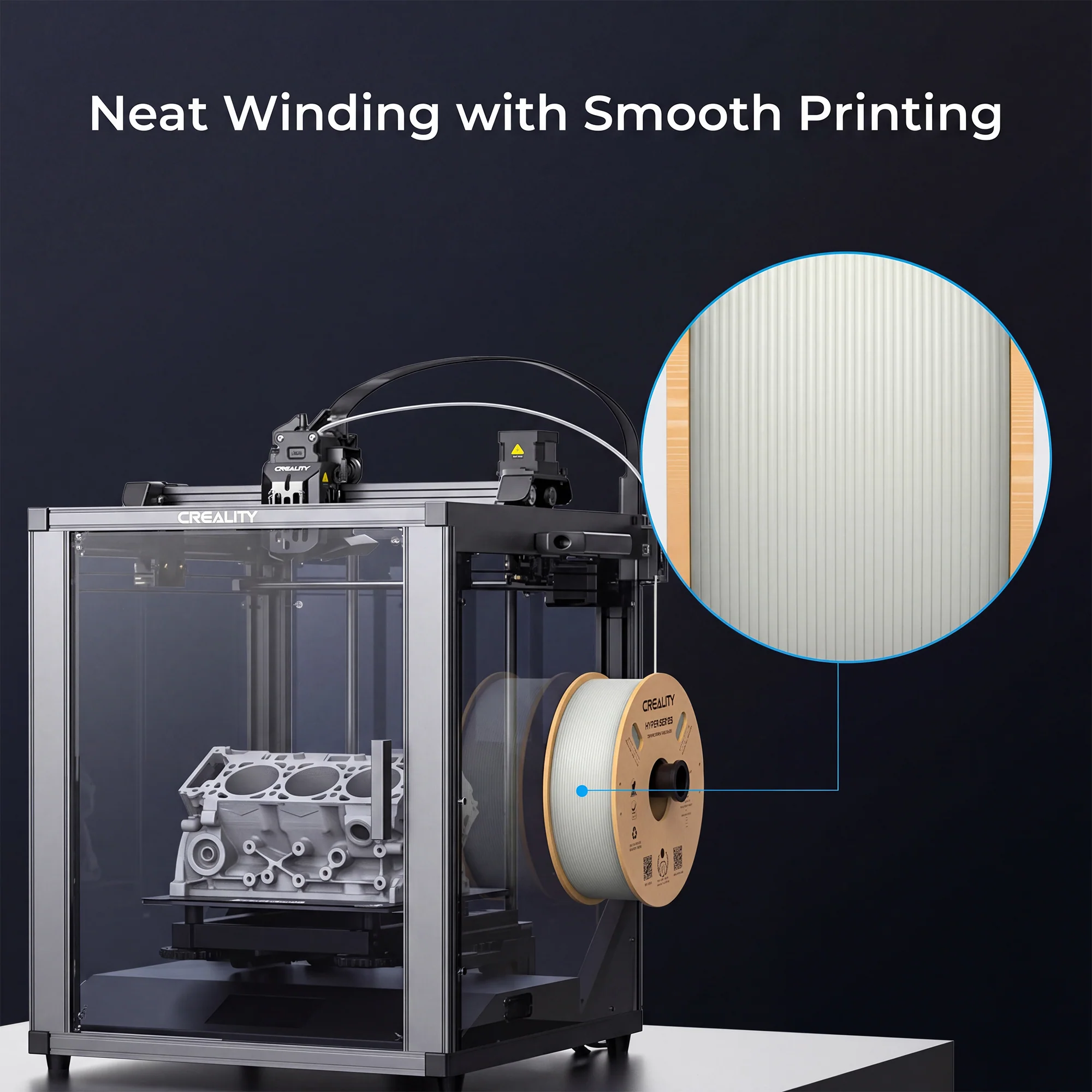 Creality Hyper PLA 3D Printer Filament High Precision - Skin - Image 9