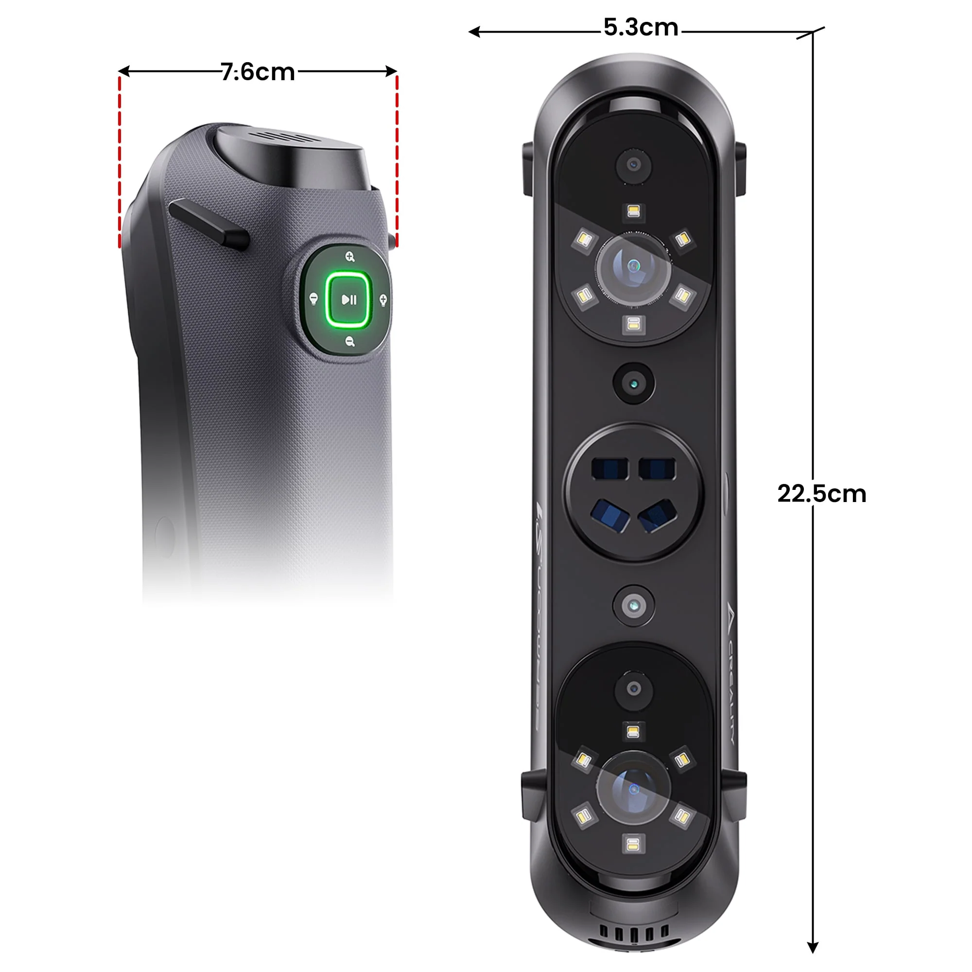 Creality Sermoon S1 Professional 3D Scanner with NIR Structured Light - Image 2