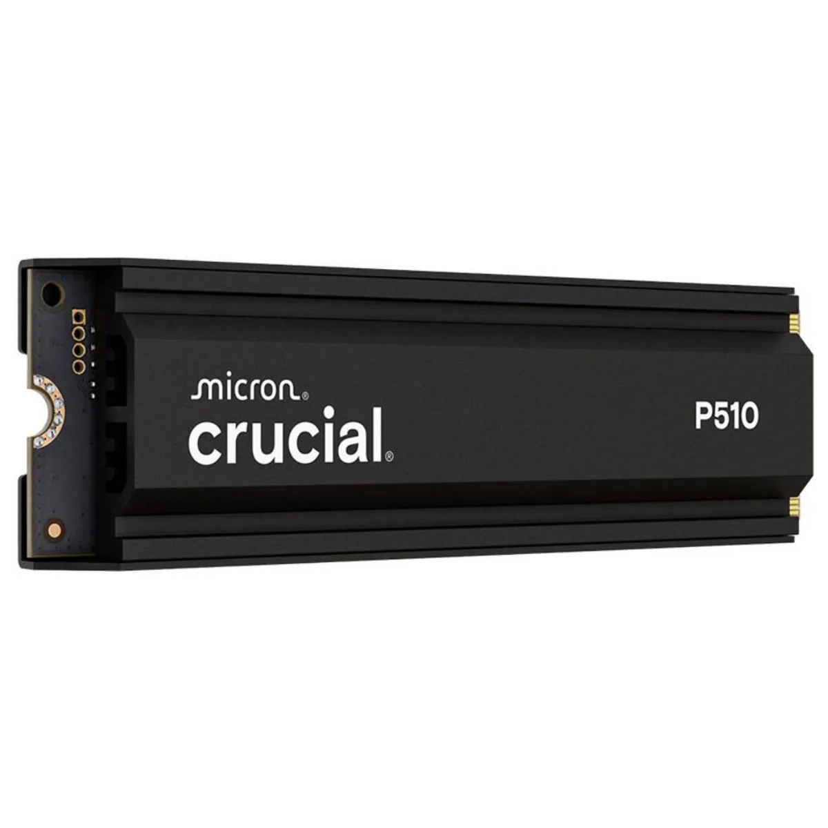 Crucial P510 2TB PCIe Gen5 NVMe 2280 M.2 SSD with Heatsink