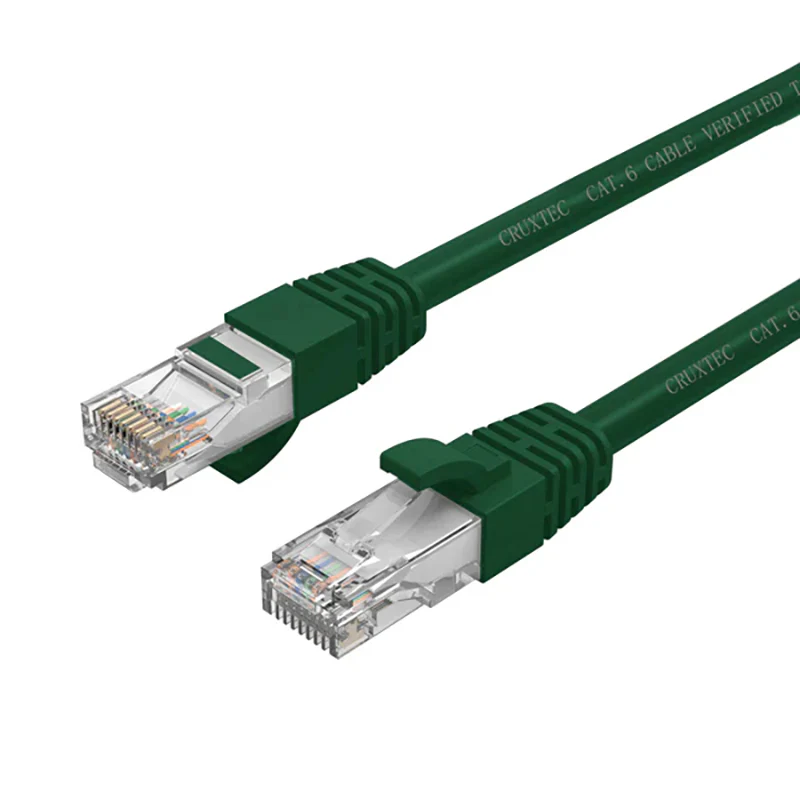 Cruxtec Cat6 Ethernet Cable 10m - Dark Green (RC6-100-DG)