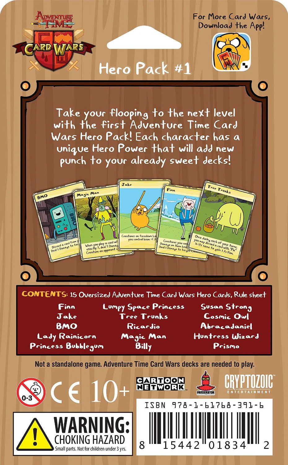 Cryptozoic Entertainment Adventure Time Card Wars Hero Pack #1 - Image 2