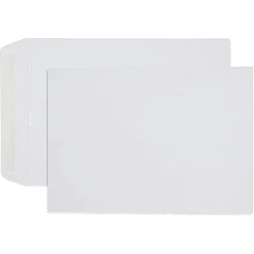 Cumberland B4 Envelopes Pocket Strip Seal 100GSM 353x250mm White Box 250 - Image 2