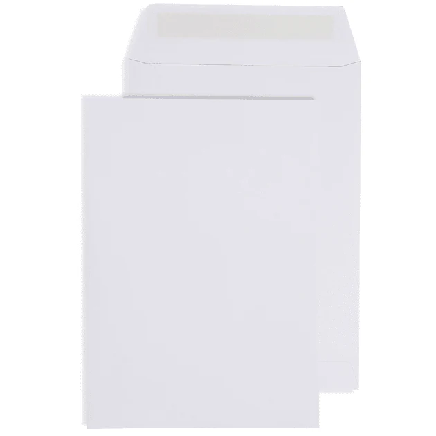 Cumberland C5 Envelopes Pocket Strip Seal 80GSM 162x229mm White Box 500 - Image 2
