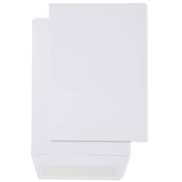 Cumberland C5 Envelopes Pocket Strip Seal 80GSM 162x229mm White Box 500 - Image 3