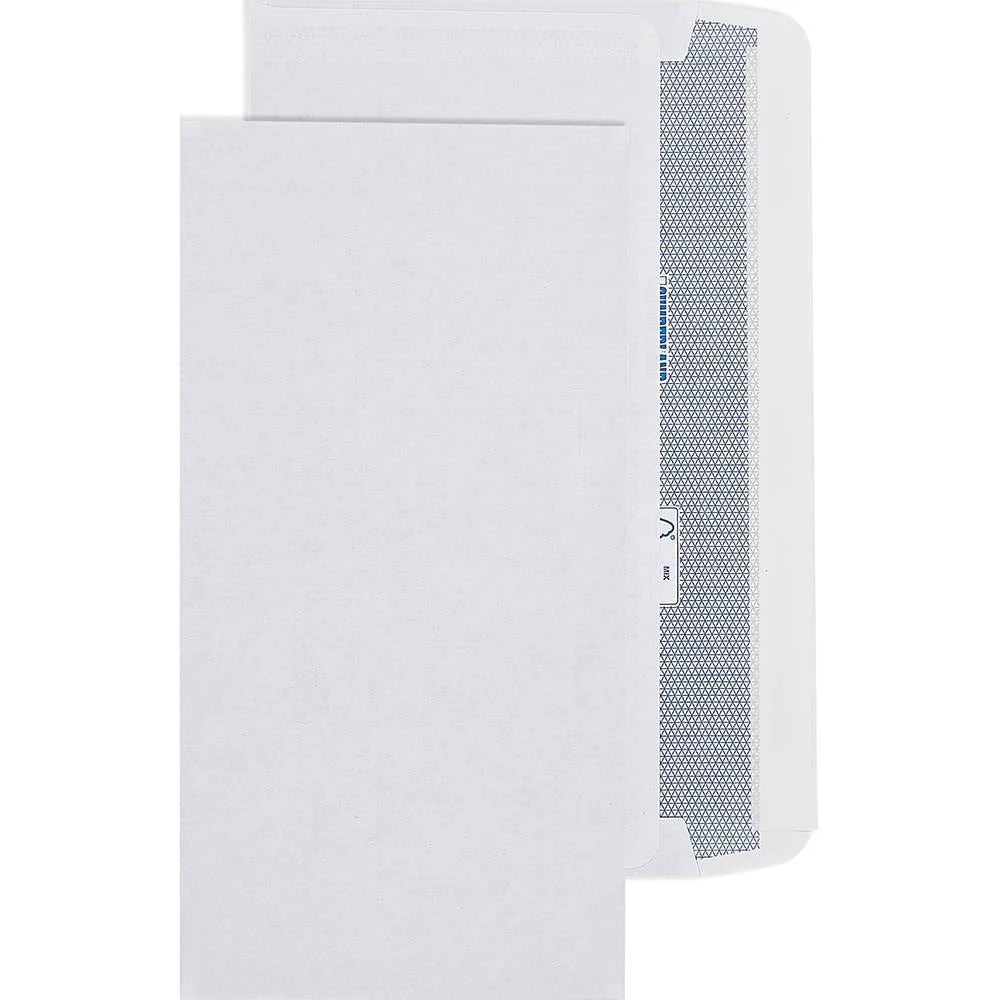 Cumberland DLX Laser Envelopes Secretive Plain Wallet 90GSM Strip Seal 20x235mm White Box 500 - Image 3